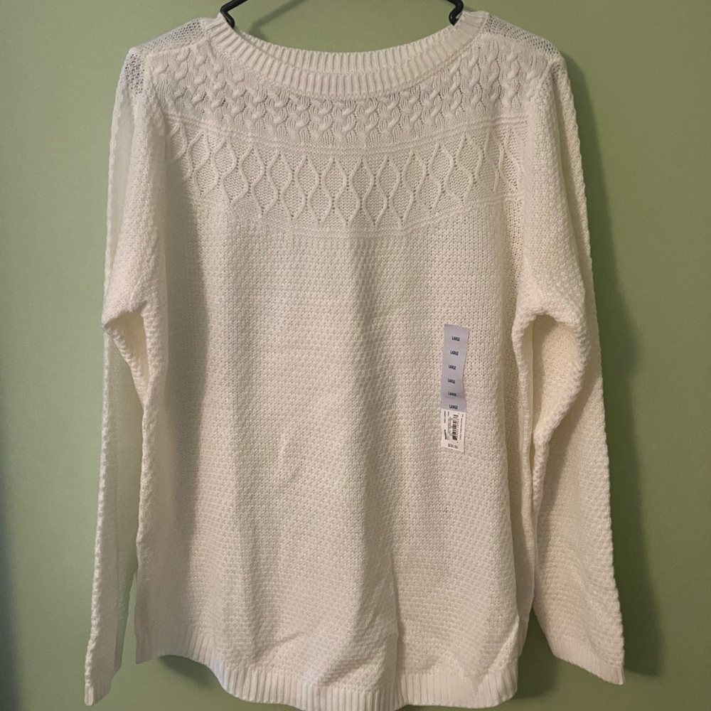 Croft & Barrow Women’s Large Sweater - NWT